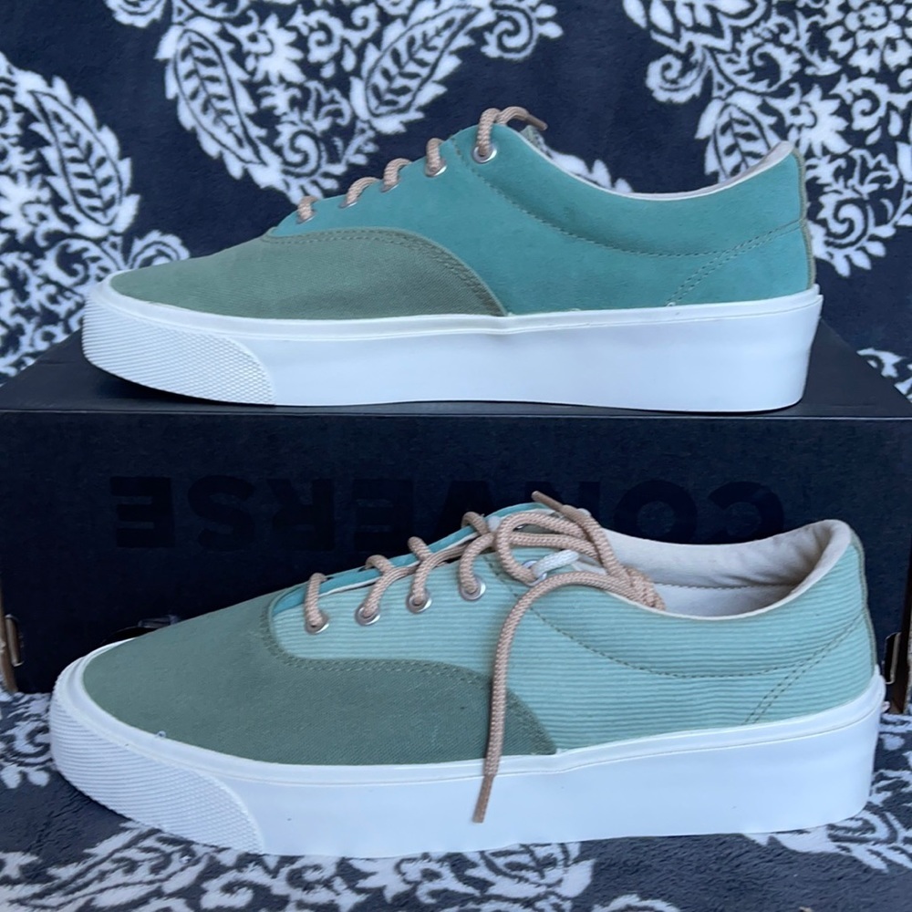 Converse Skid Grip OX Oil Green/Malachite Green MEN`S